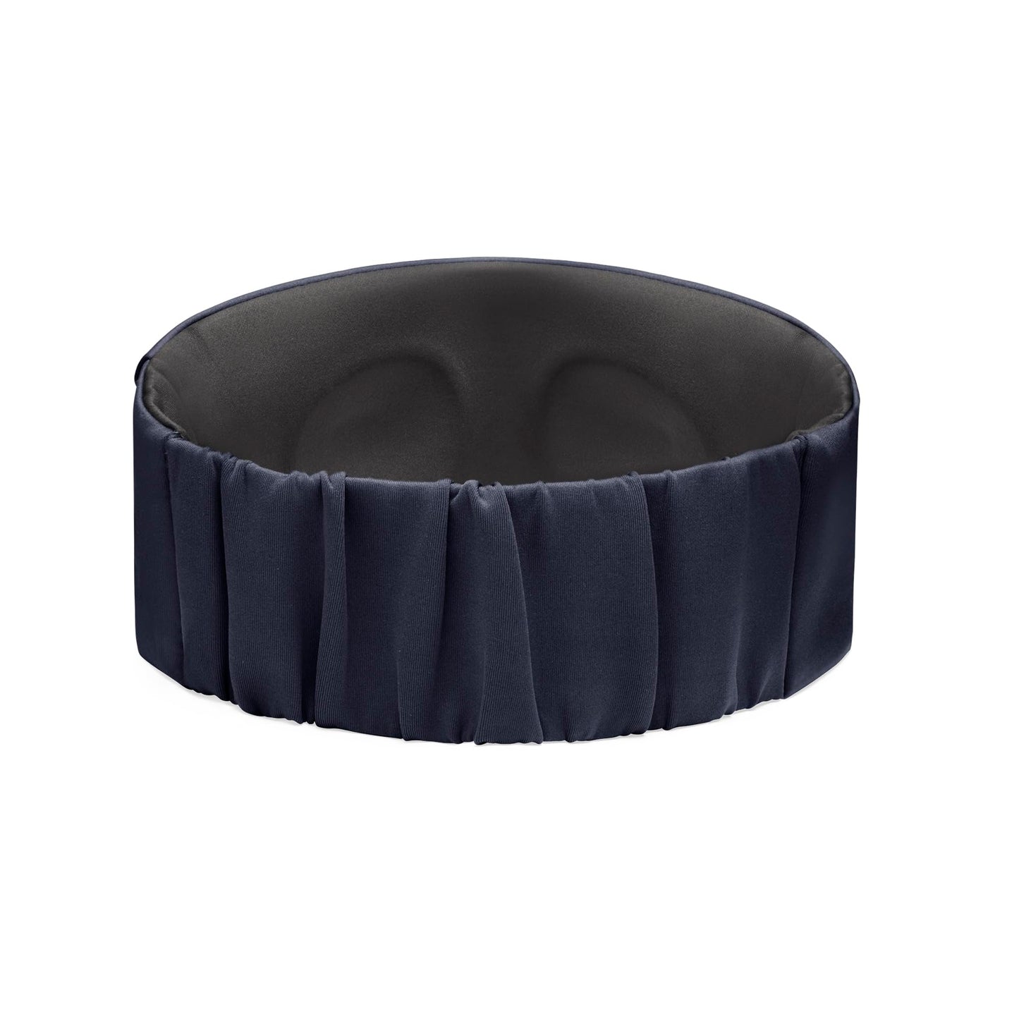 Away Sleep Mask - Premium Thermoregulating Eye Mask for Sleeping & Travel,100% Blackout, Soft, Contoured, Packable, Hidden Earplug Pocket, Navy Blue