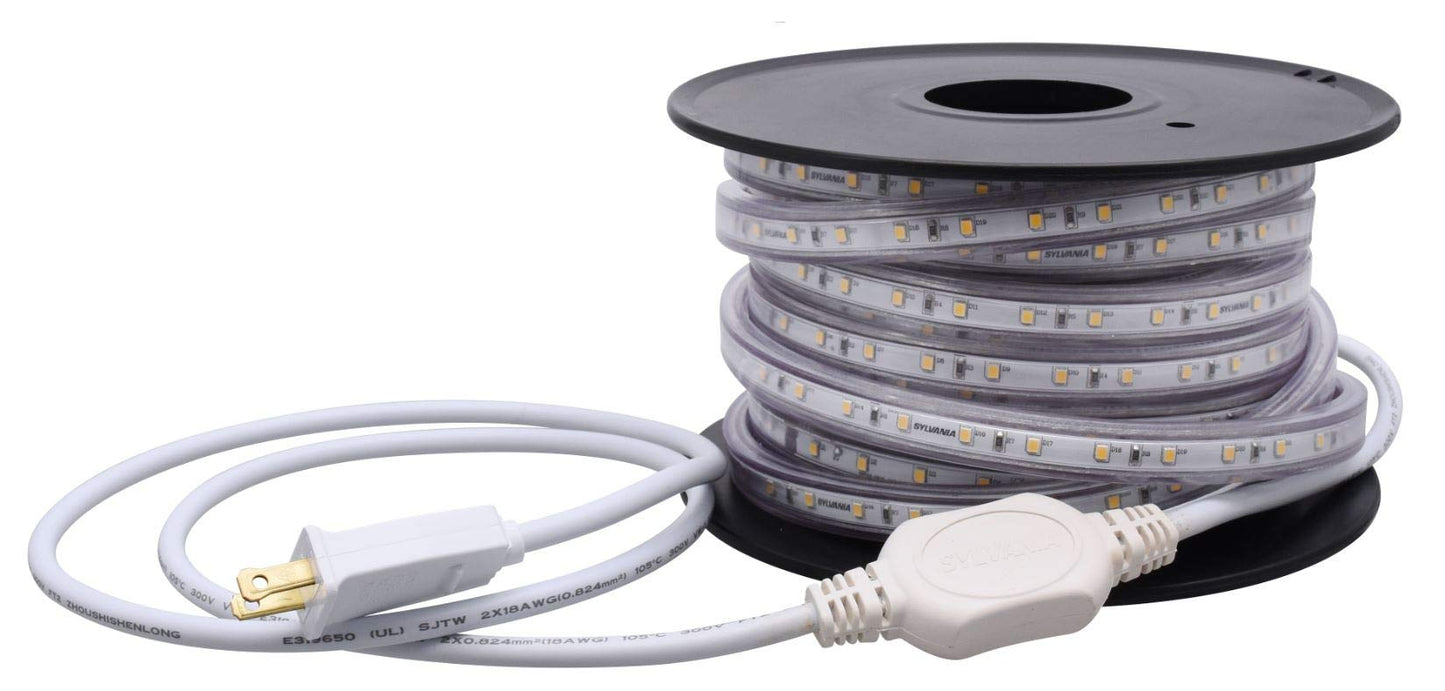LEDVANCE SYLVANIA LED Outdoor Flex Light Strip Kit, 32.8 in, 4000K Cool White, Plastic, Model 75625