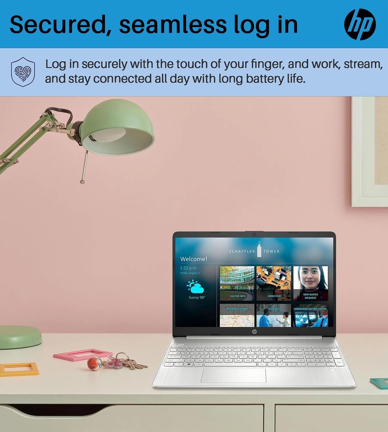 Hp Touchscreen Laptop For Business, 15.6 Touch Screen, Intel I3-1215U(Up To 4.4Ghz), 16 Gb Ram, 1 Tb Ssd, Anti-Glare, Windows 11