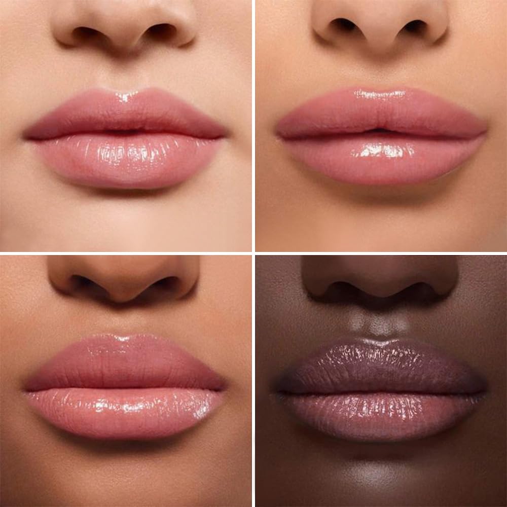 HHLTOH 2PCS Honey Lipstick Tinted Lip Balm - Sheer Hydrating Lipstick for All Skin Tones - Moisturizing Lip Gloss, Nourishing Li