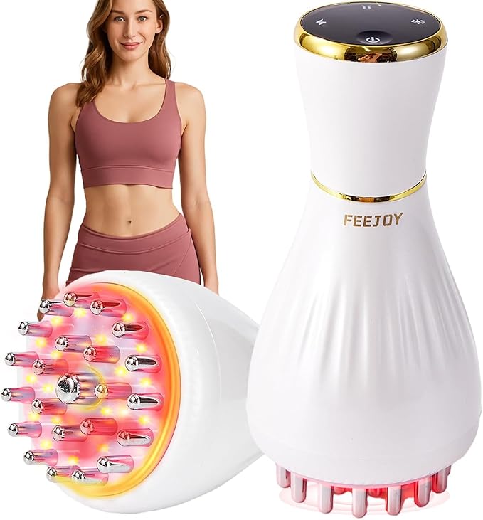 FEEJOY Lymphatic Drainage Massager, Body Sculpting Machine, Cellulite Massage Tool, Fascia Blaster, Helps Reduce Stretch M...