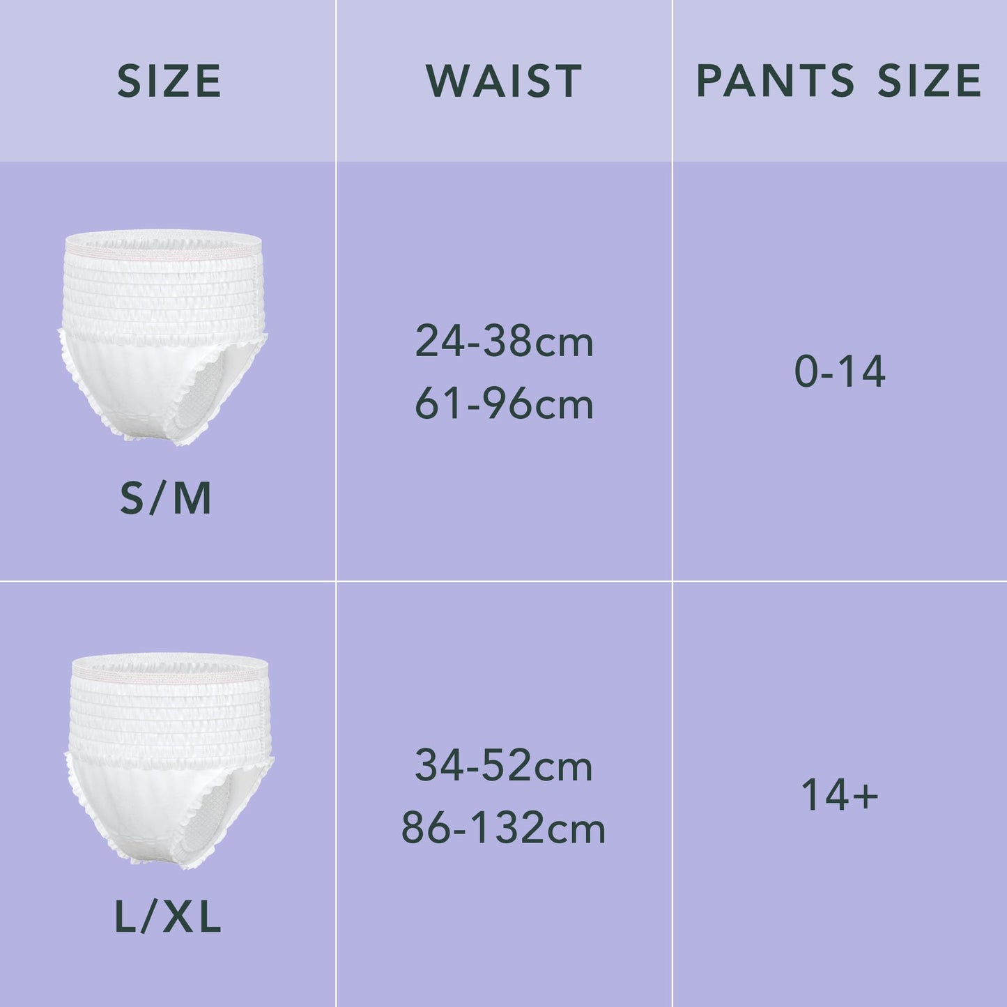 Rael Disposable Underwear for Women, Organic Cotton Cover - Postpartum Essentials, Leak Locker, Unscented, Maximum Coverage (Size L-XL, 12 Count)