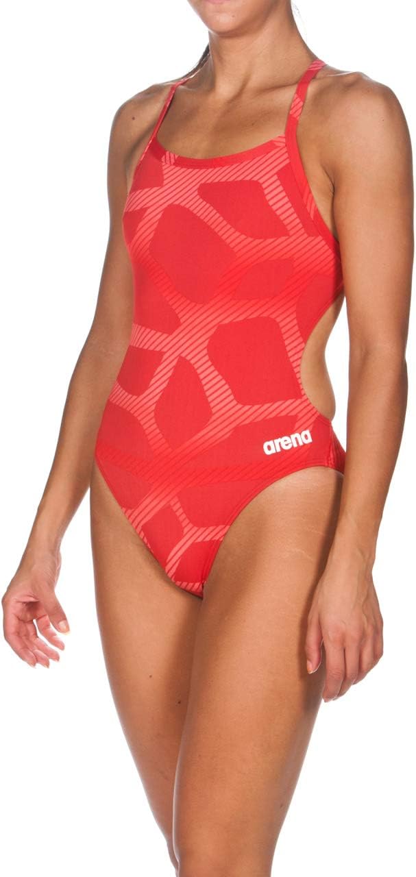 ARENA Women's Palm Forest Challenge Back One Piece Fl