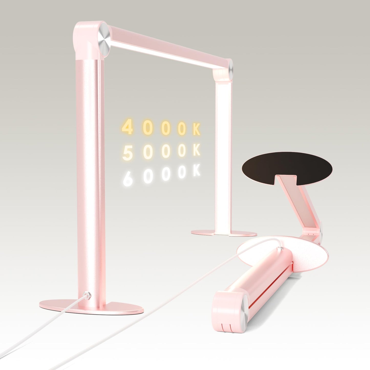 gelpal Nail Tech Lamp for Desk,30 48W Professionals Led Light, Desk Lamp for Lash Eyelash Extension,Color Temperature 2700K-6000