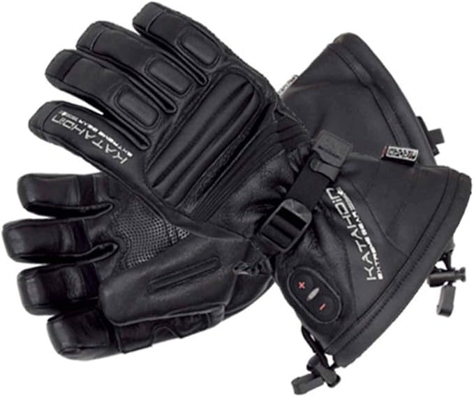 Katahdin Gear KG- Torch Leather Heated Gloves, Black, 3-XL 84290107