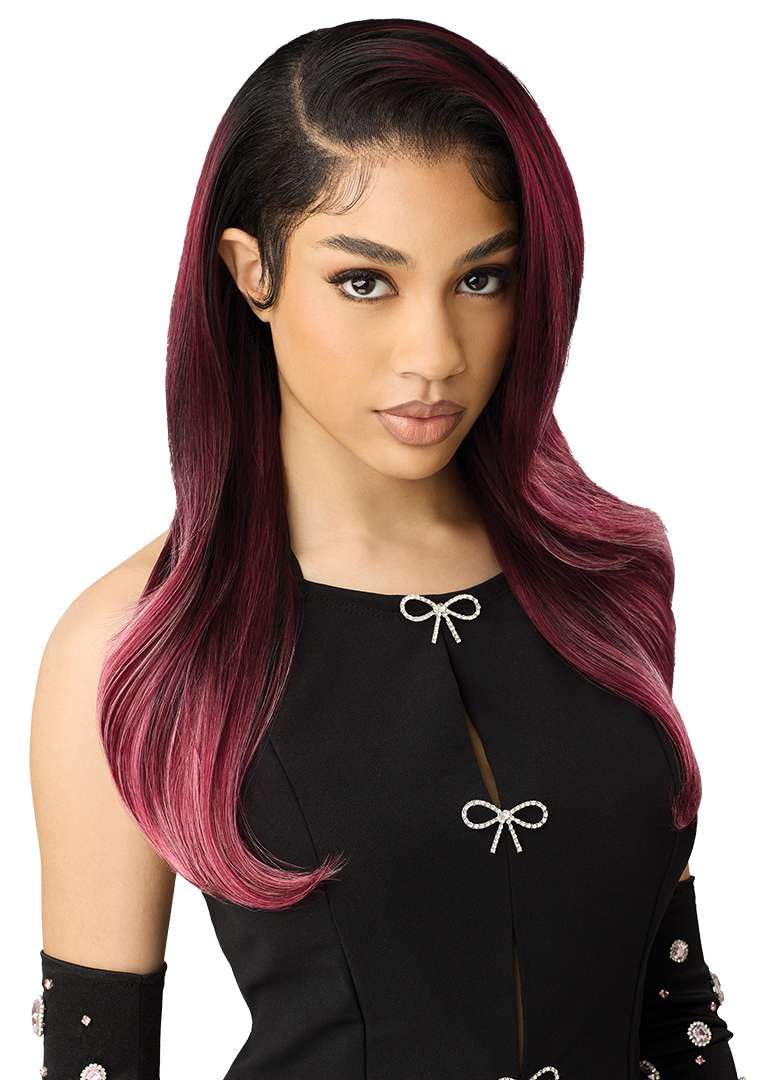 Outre Lace Front Wig -Perfect Hair Line 13X6 - True Frontal Peak Edge 708 (DARK BROWN 2)