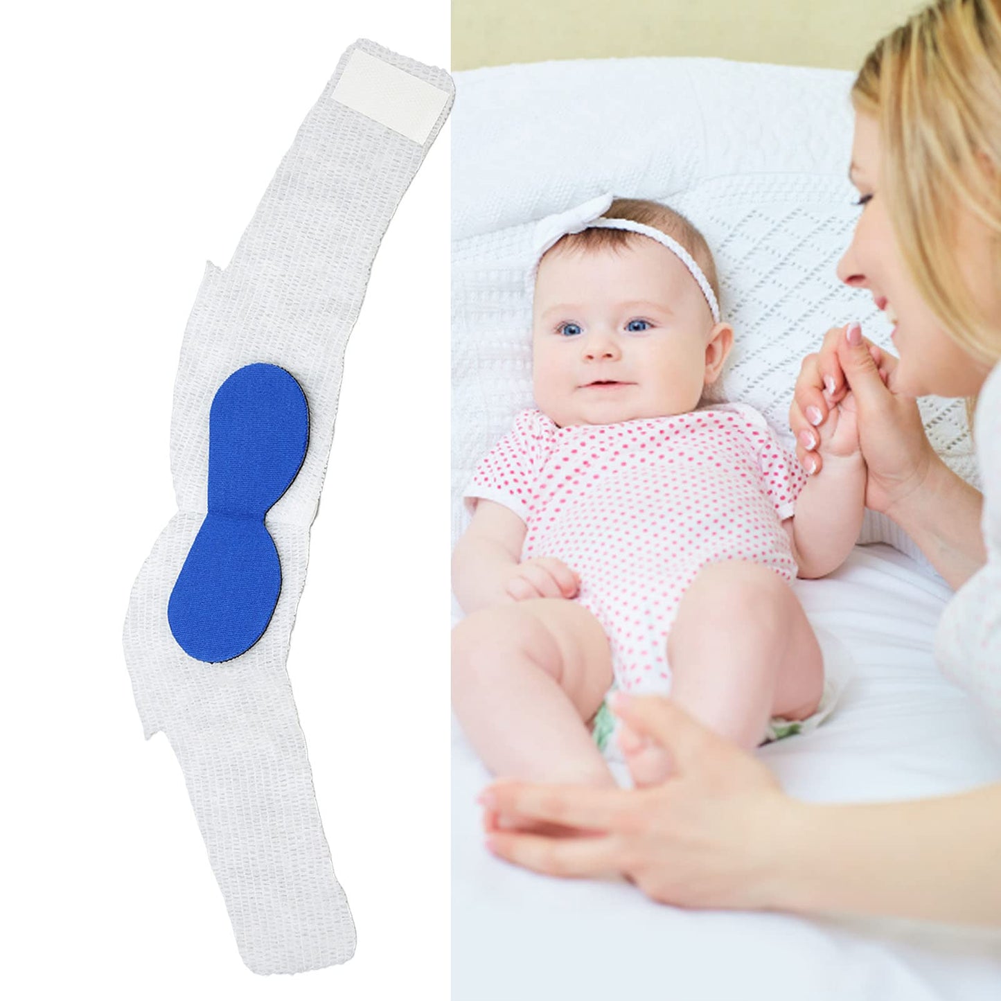 Infant Protective Eye Cover, Nonwovens Baby Eye Mask Newborn Eye Shade Easy to Use for Newborn Protection