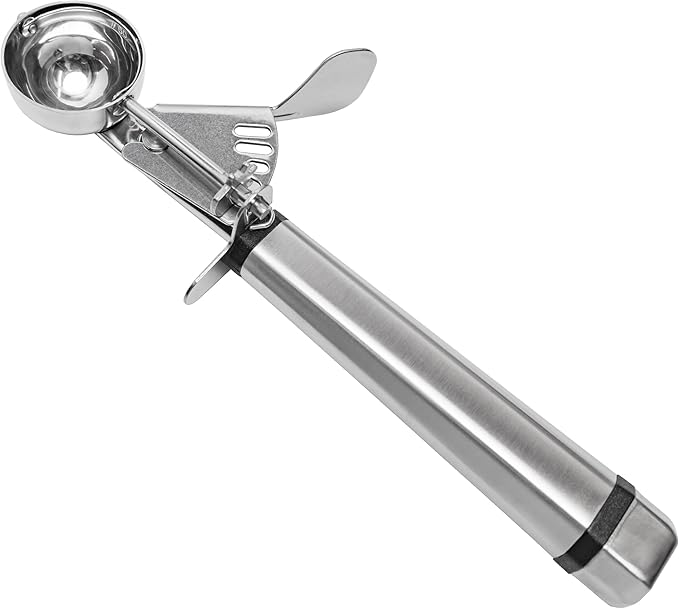 Fat Daddio's SCTP-60 Stainless Steel Cookie Portioning Scoop, No. 60, 1 tbsp