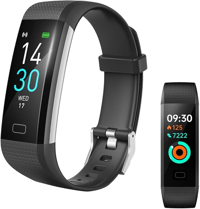 epekops Fitness Tracker with Heart Rate Monitor/Step Counter/Calories, Activity Tracker Smart Watch Sleep Monitor, IP68, H...