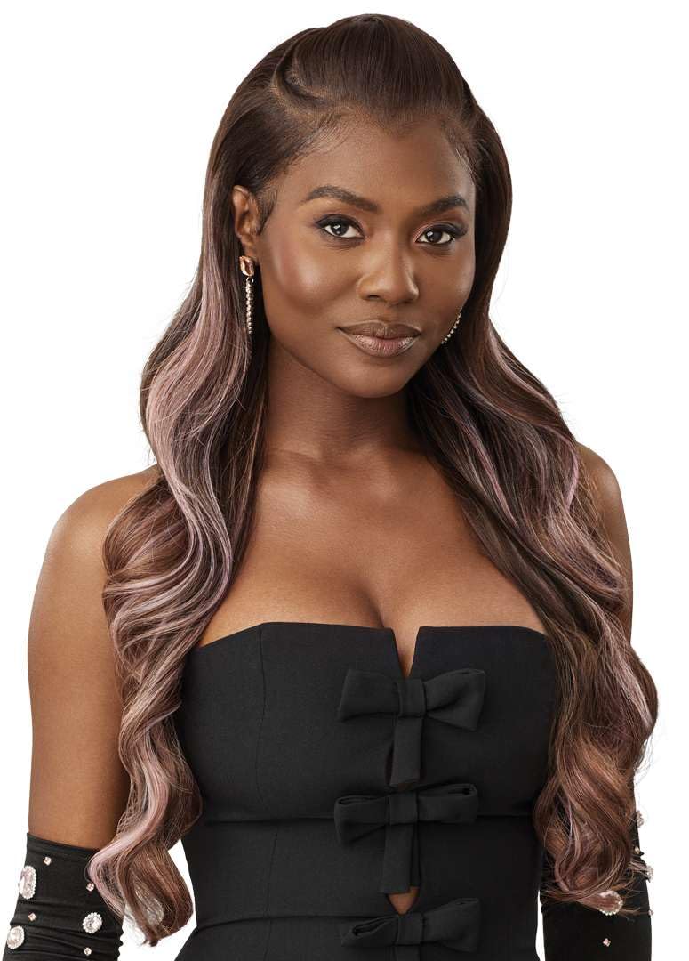 Outre Lace Front Wig - Perfect Hair Line 13X6 - True Frontal - Peak 701 (DRST HONEY BROWN)