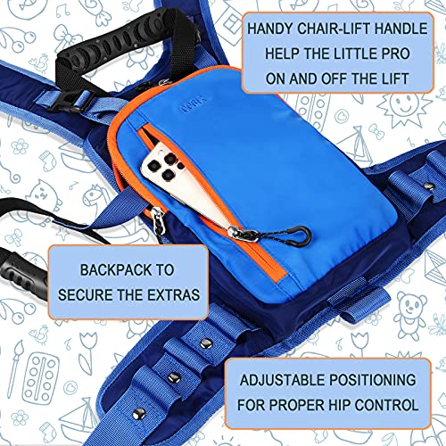 QOGIR Ski and Snowboard Harness for Kids: Learn to Ski and Teach Your Child The Speed Control