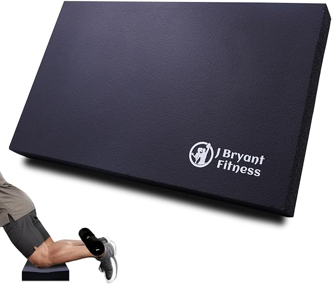 J Bryant 5cm Extra Thick Non-Slip Nordic Curl Pad - Foam Exercise Mat for Knees/Elbows, Yoga, Physical Therapy & Home Work...