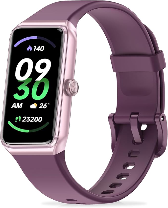 Fitness Tracker with 24/7 Heart Rate,Blood Pressure Sleep Tracking,104 Sports Modes Calories Smart Watch,IP68 Waterproof S...