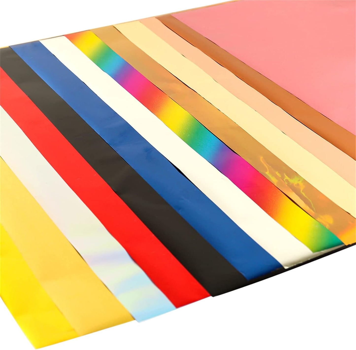 Briartw 20x29cm Hot Foil Paper 50 Sheets Pack Toner Reactive Foil Hot Stamping Foil Paper by Laser Printer and Laminator for Scrapbooking Craft Cardmaking DIY Album (Coffee Color, 50 Sheets)