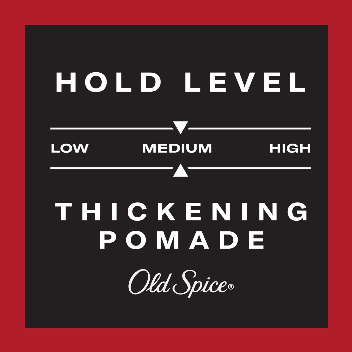 Old Spice Thickening Pomade for Men, Medium Hold with Low Shine, 2.22 oz
