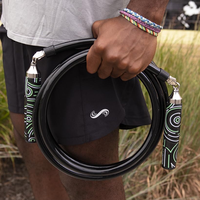 Crossrope Get Strong Set - Weighted Jump Ropes for Strength Training - Improve Power and Endurance in a Fun Jump Rope Work...