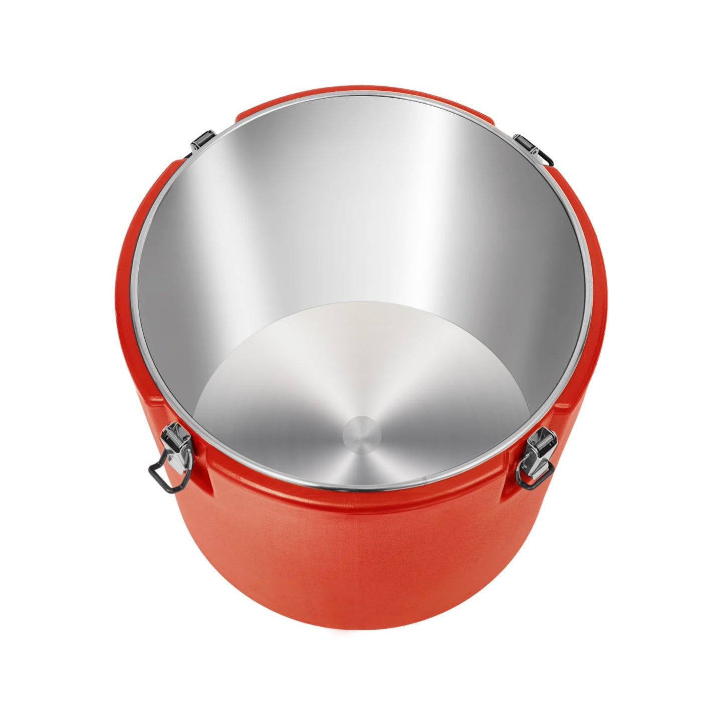 Commercial Insulated Food Container, 53QT/13.2Gal Insulated Soup Container Bucket Commercial Food Warmer Insulation Barrel for Hot or Cold Food for Restaurant, Canteen, Home (Red)