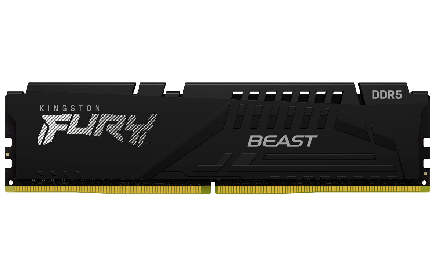 Kingston Fury Beast Black 32Gb 5600Mt/S Ddr5 Cl40 Xmp 3.0 Ready Computer Memory Single Module Kf556C40Bb-32
