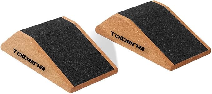 Squat Wedge Blocks Stretching blocks,Non-Slip Surface with Beveled Edges for Core Exercises,Natural Eco-Friendly/squats& w...