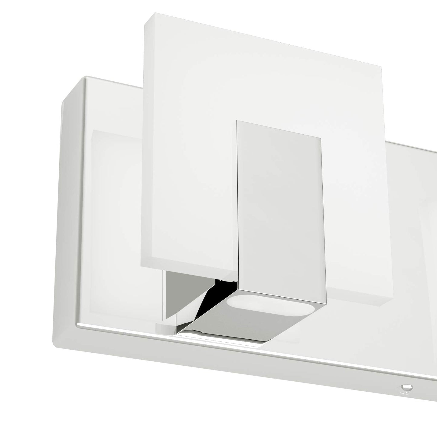 Aipsun 6-Light Dimmable Led Bathroom Vanity Light, Stainless Steel Chrome, Model Ca-1105-6T-D, White Light 6000K
