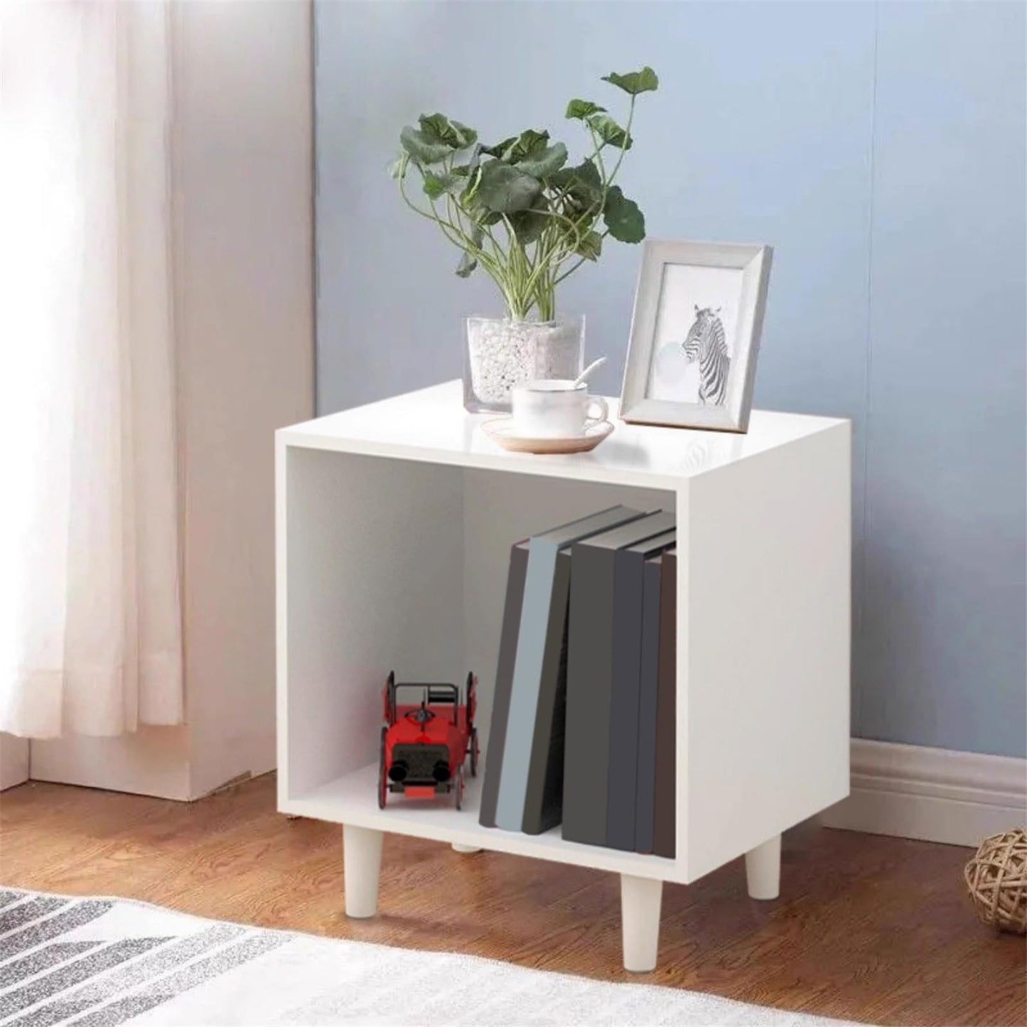 CAOJLjiaxiang-2012 CD-Holder Open Floor Vinyl Record Cabinet Large Capacity Wooden Storage Display Rack Record Player Stand