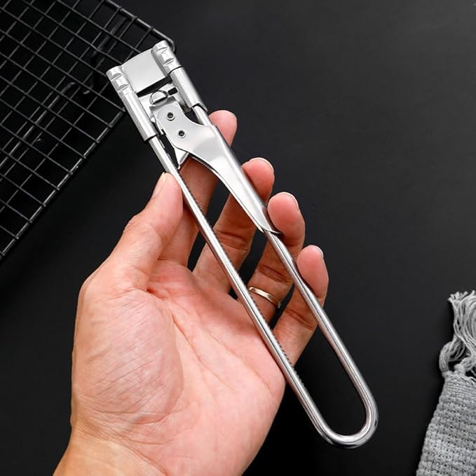 Bottle Jar Opener, Adjustable Multifunctional Stainless Steel Can Opener, Portable Jar Lid Gripper for Kitchen Household Use