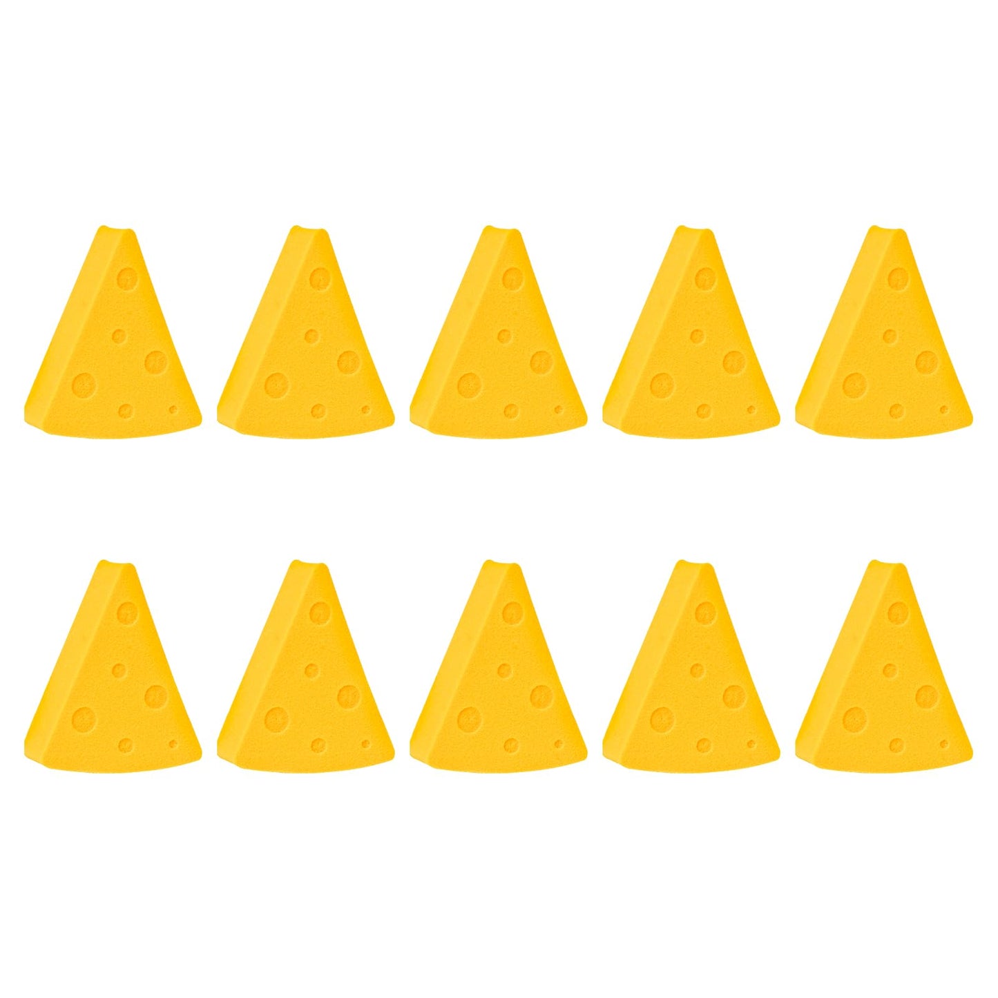DODAMOUR 10 Pack Makeup Sponge Set, Professional Beauty Blender Sponge Triangle Powder Puff, Make Up Sponges for Face Foundation