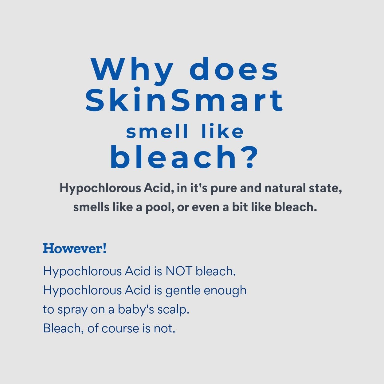 SkinSmart Antimicrobial Eczema Therapy with Hypochlorous Acid, Safely Removes Bacteria so Skin Can Heal, for Adults, Kids and Seniors, Travel Size 2 Ounce Clear Spray (Pack of 3)