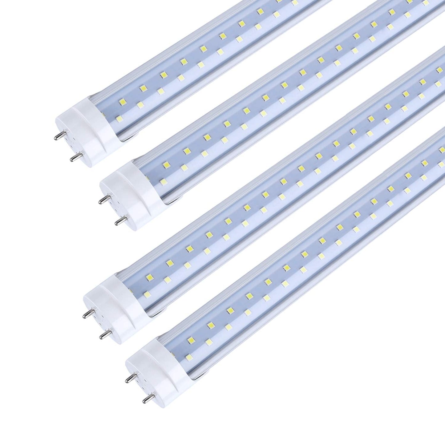 Trlife 4Ft Led Tube Lights, 28W 6000K Cool White, 3360 Lumens, Aluminum, G13-60-28Wt-4, 4 Pack
