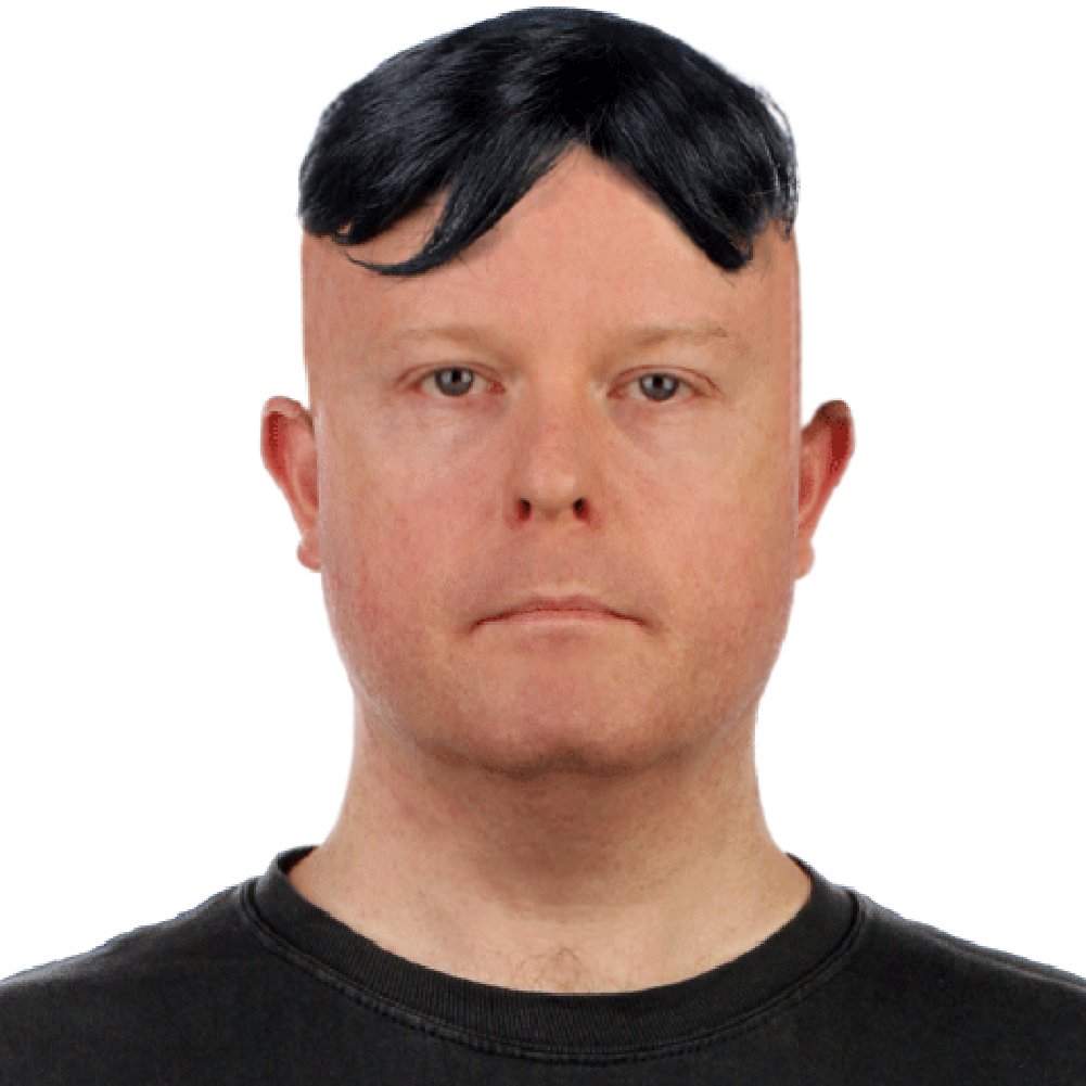 Empire Magic Star Power Black Toupee Wig | 100% Synthetic | Costume Wig | One Size | Modern | Unisex | Black