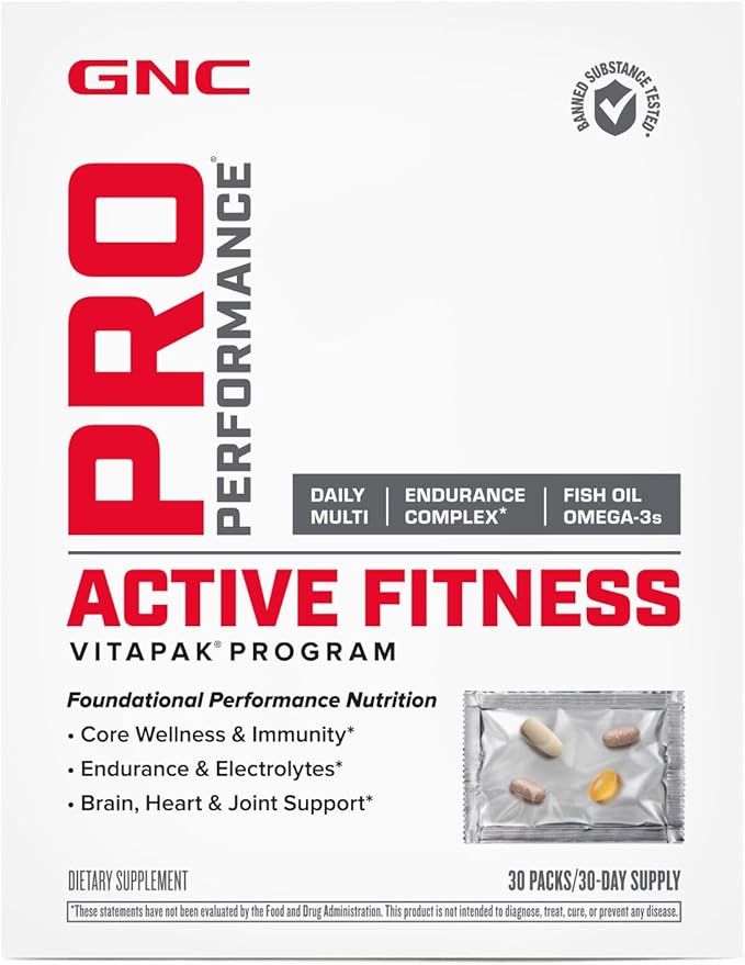GNC Pro Performance Active Fitness Vitapak Program | 30 Servings