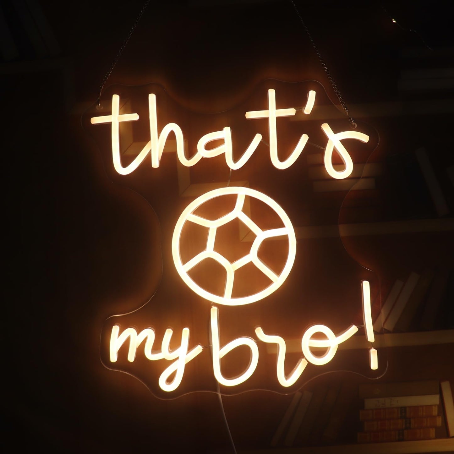 ThatS My Bro Football Lover Neon Sign  Soccer Sport Neon Light Sign Football Club Lights  Led Light Up Signs For University Dormitory Man Cave  Game Room Wall Art Decorations Christmas Birthday Gifts