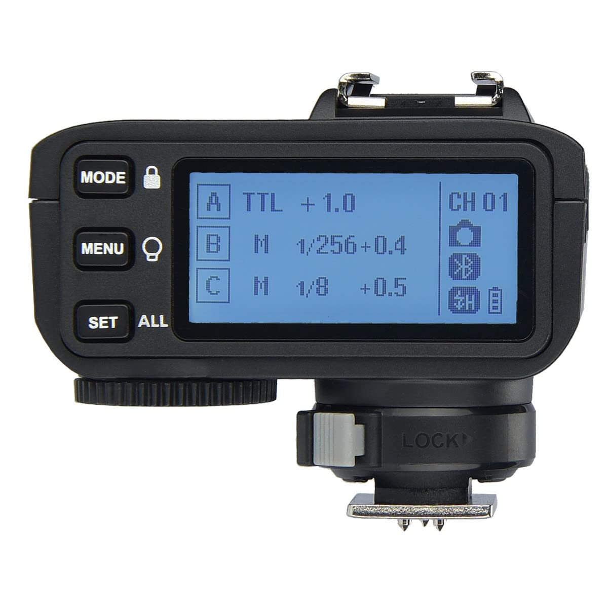 Godox X2T-O Ttl Wireless Flash Trigger For Olympus, 1/8000S Hss Bluetooth Connection Supports App Controller, Tcm Function, 5 Se