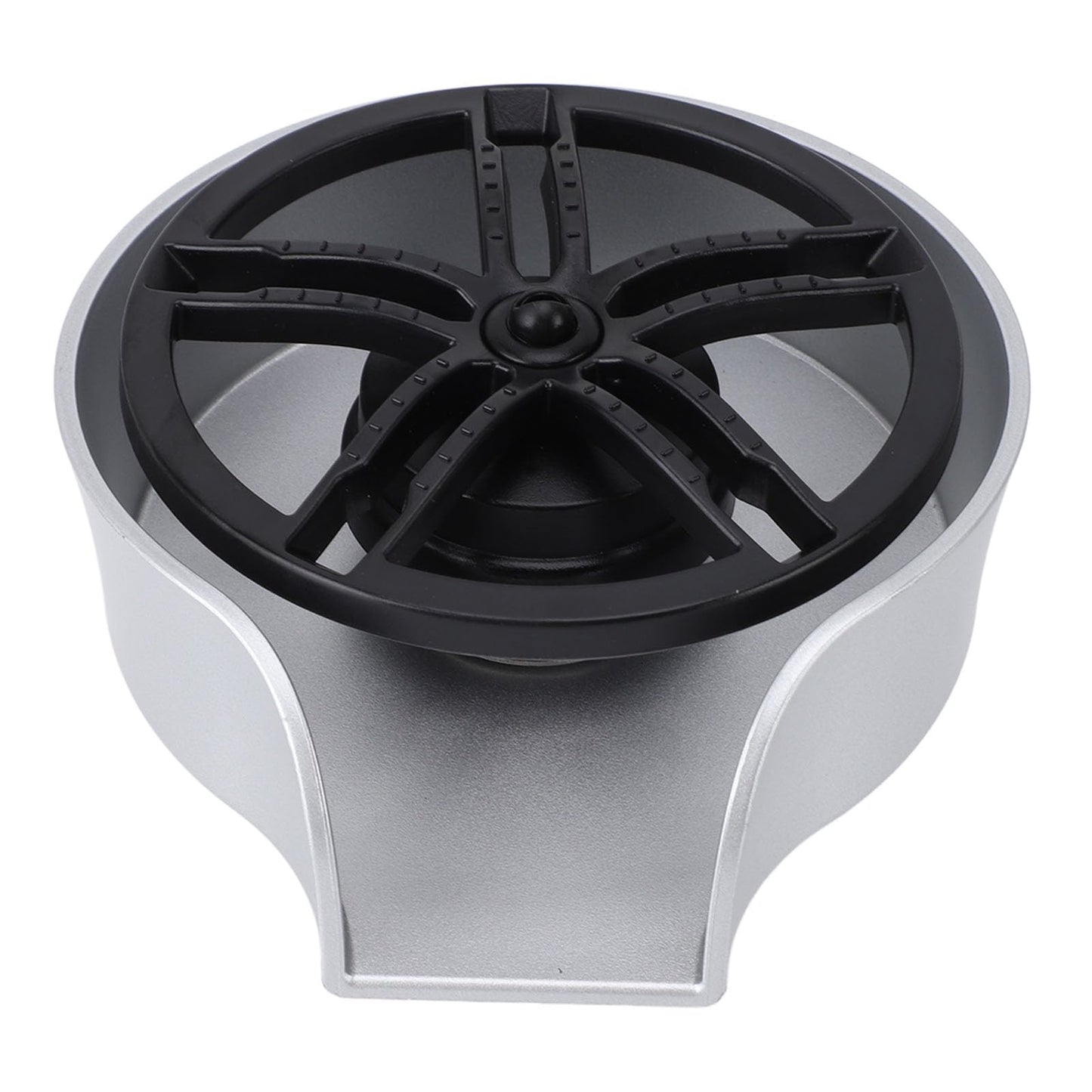Automatic Glass Rinser for Kitchen Sink, Stainless Steel Cup Washer with G1/2 Thread, Professional Corrosion-Resistant Pressure Glass Washer, ABS Plastic Base Stainless Steel Tubes