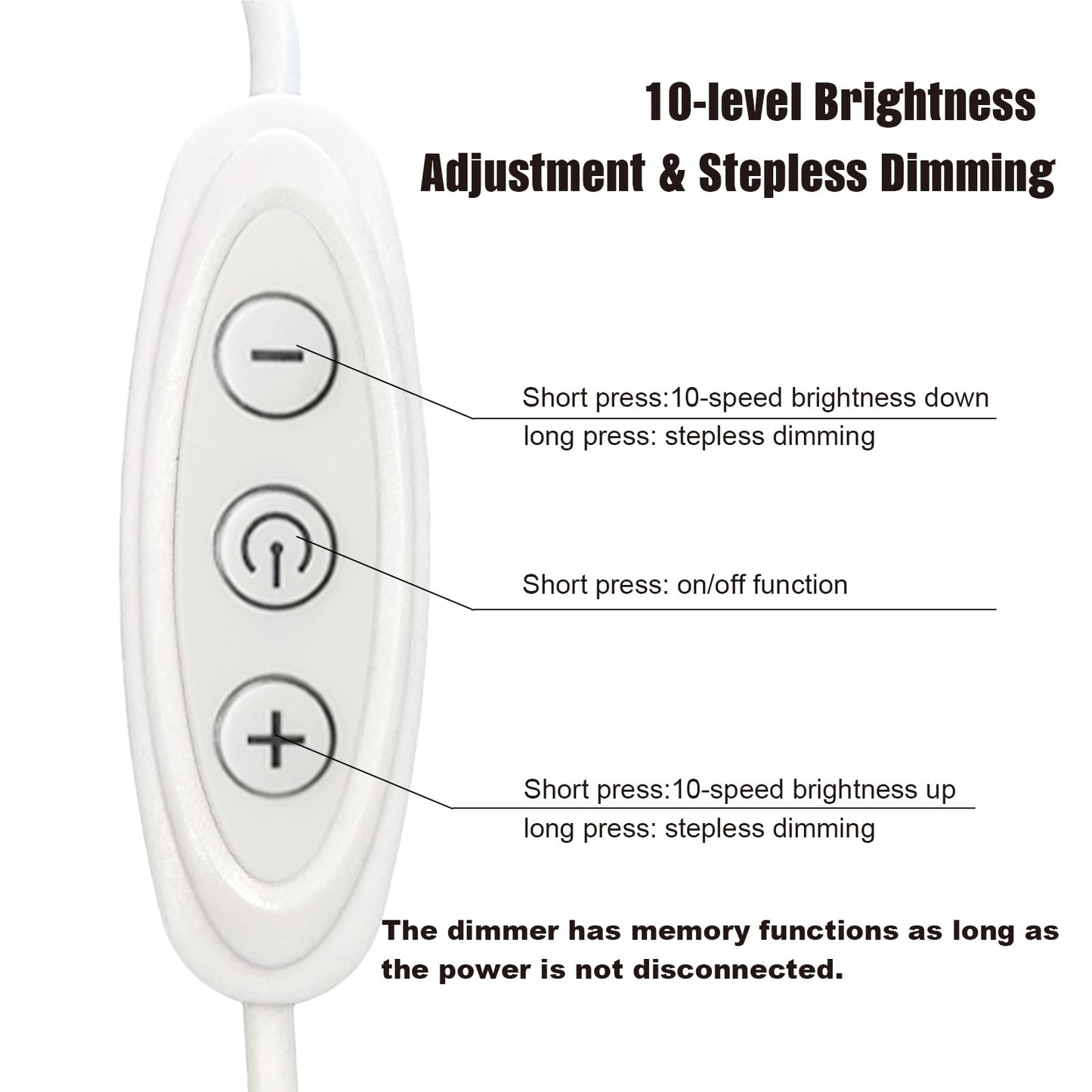 Gxilee Usb Light Strip - Warm White 3000K, 6Ft Cob Led With Dimmer, Model G-3000K-5V2M, Ideal For Tv & Indoor Diy