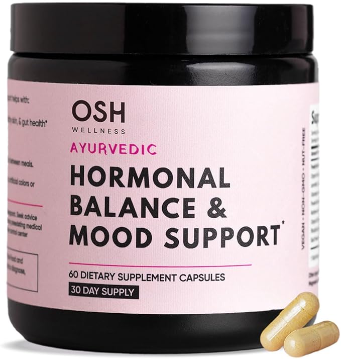 Ayurvedic Hormone Balance for Women | Mood, Energy, & Sleep Support | Cortisol Manager | Regulates Estrogen | Stress Relie...