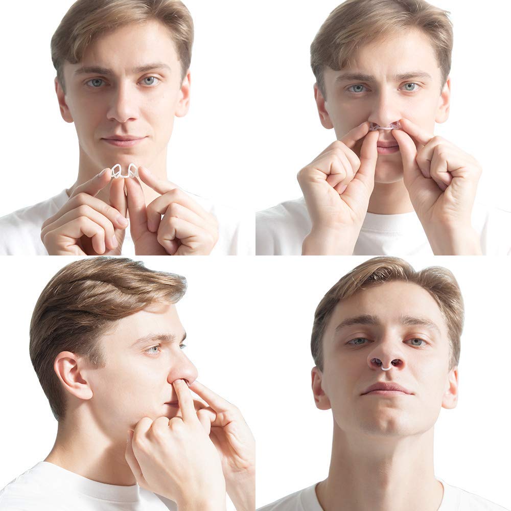 WoodyKnows Ultra-Thin Nasal Dilator, Improves Sleep and Sports Airflow, alleviates Nasal Congestion and Nose-Related snoring, deviated Septum aid (Trial S/M/L)