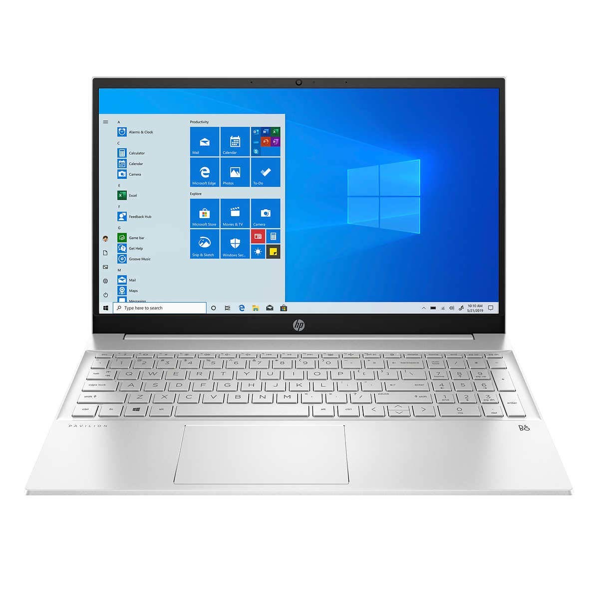 Hp 15.6 Inch Fhd Touchscreen Laptop, Amd Ryzen 7 4700U (8-Core) Processor, 16Gb, 512Gb, Backlit Keyboard, 15-Eh0015Cl