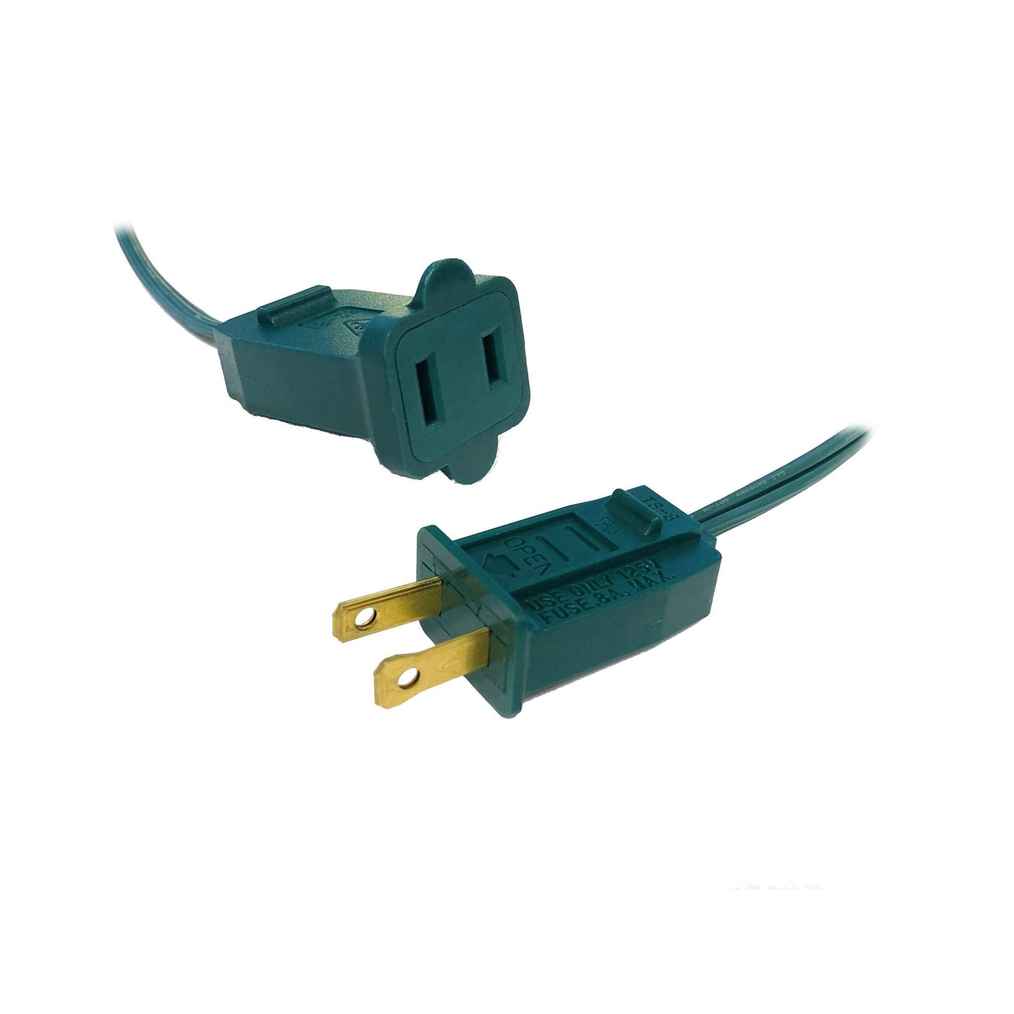 Hlo Lighting C9 Light Strings | 25 Green Cord With 12 Socket Spacing  E17 Light Stringer For C9 Christmas Lights
