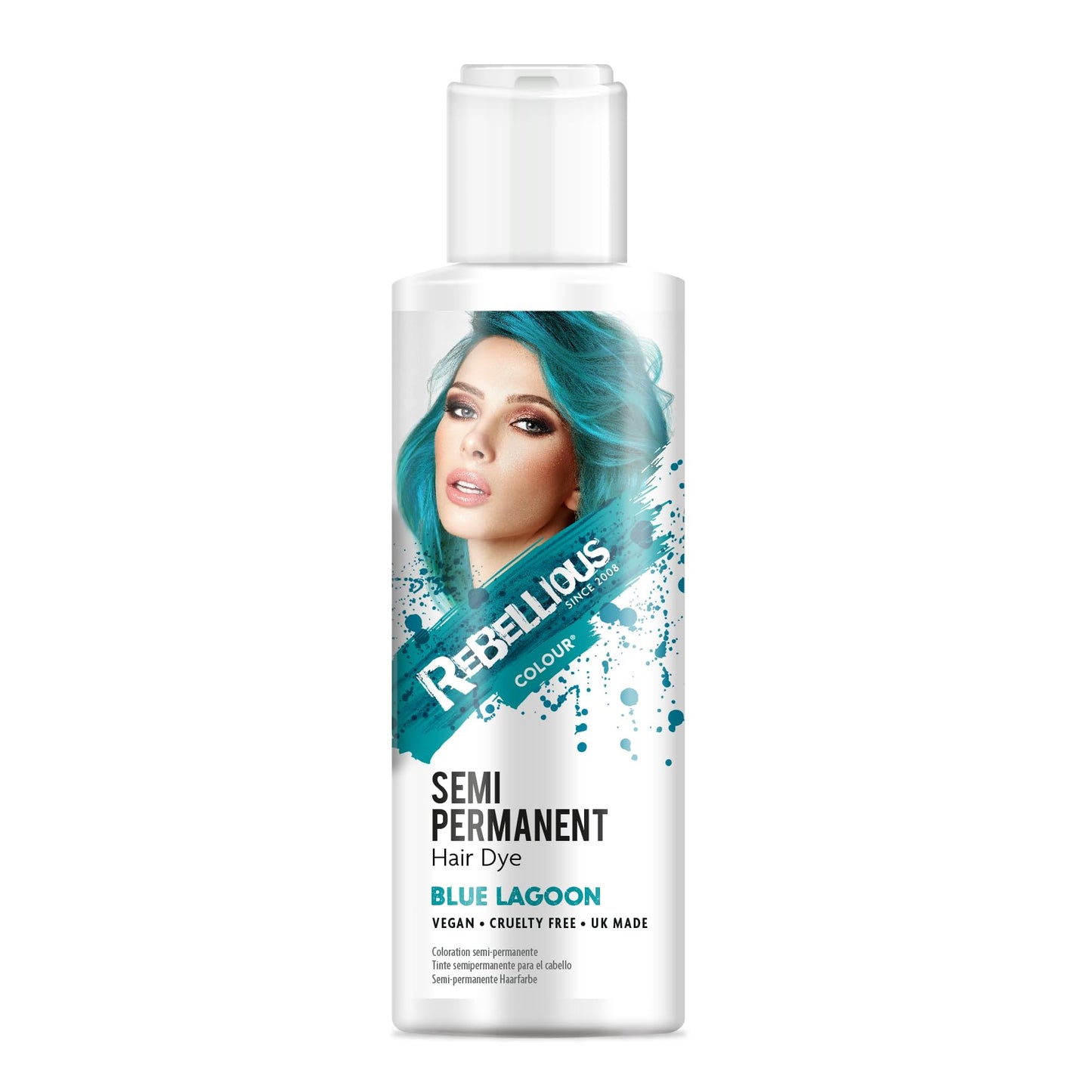 Paintglow Rebellious Colours Semi-permanent Hair Dye (blue Lagoon)