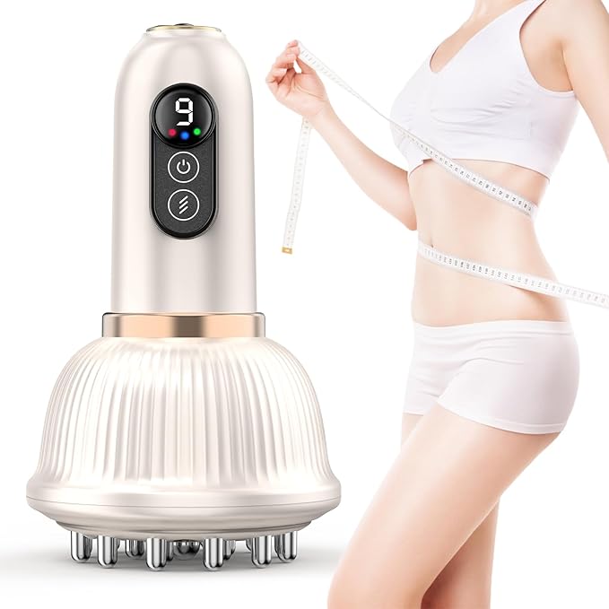 Lymphatic Drainage Massager & Anti-Cellulite Tool - Body Sculpting Machine with Microcurrent, Light, Heat & Vibration for ...