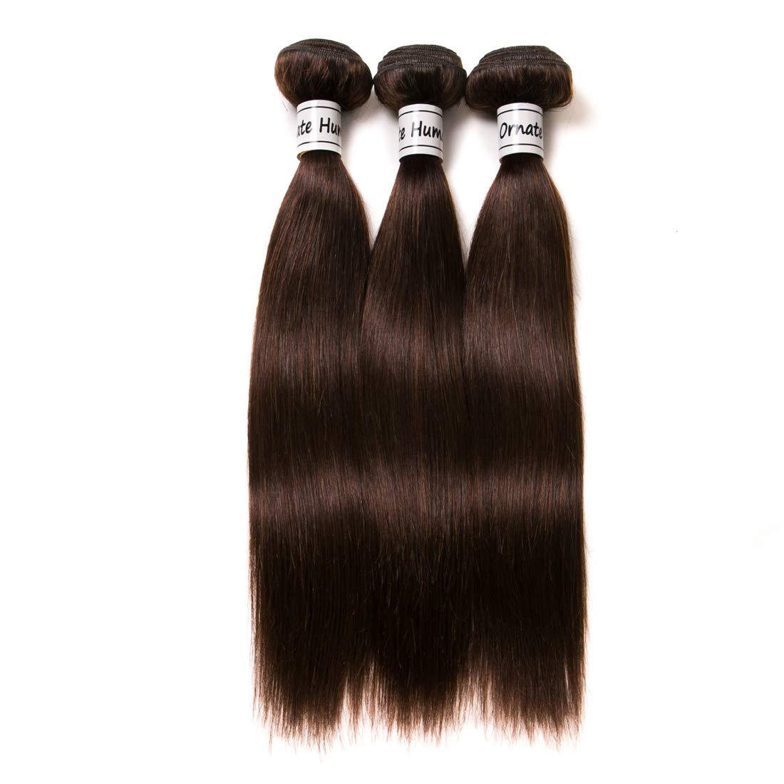 Dark Brown Bundles Human Hair 3 Pieces Brazilian Body Wave Hair Extension Virgin Hair 100% Human Hair Double Weft Weave Bundles