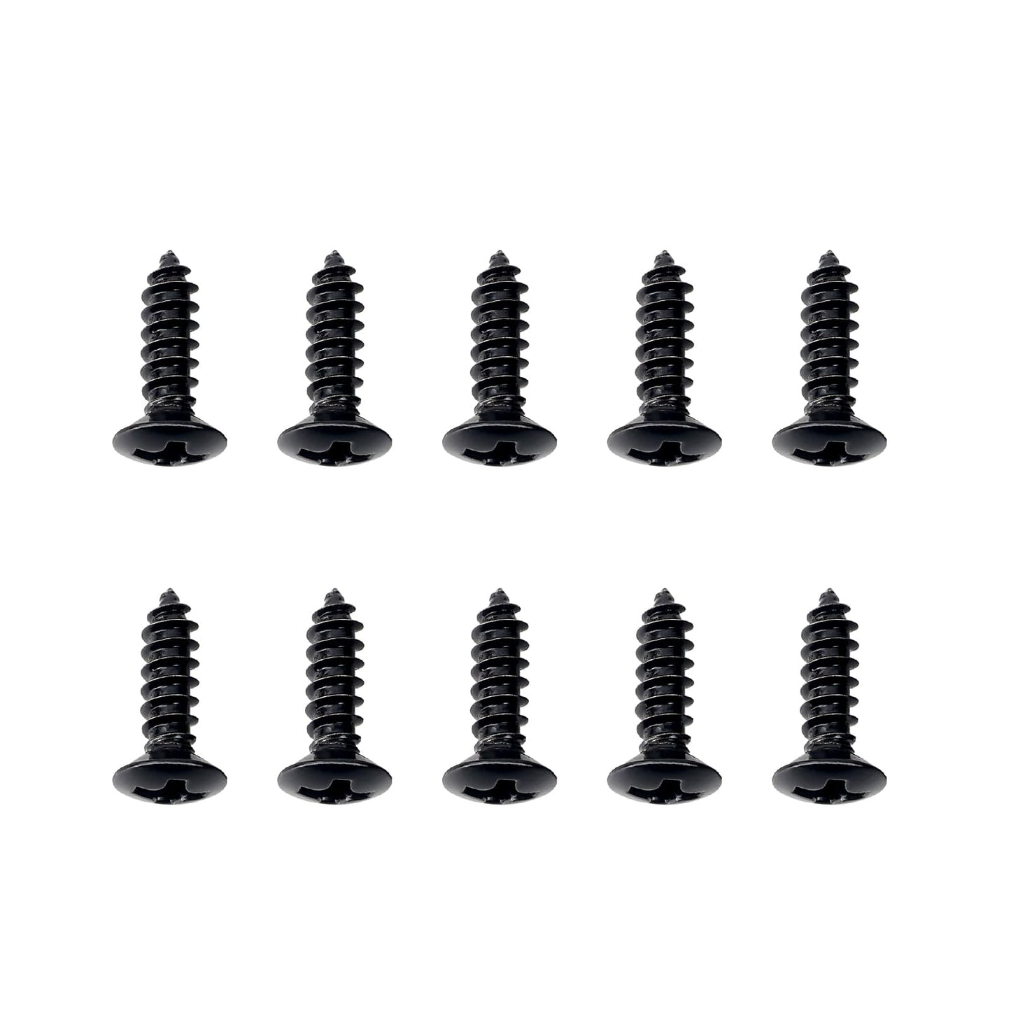 Banworks American #3 X 3/8 Stainless Steel Guitar/Bass Pickguard Screws Back Plate Screws Switch Plate Screws For Usa Gibson Les