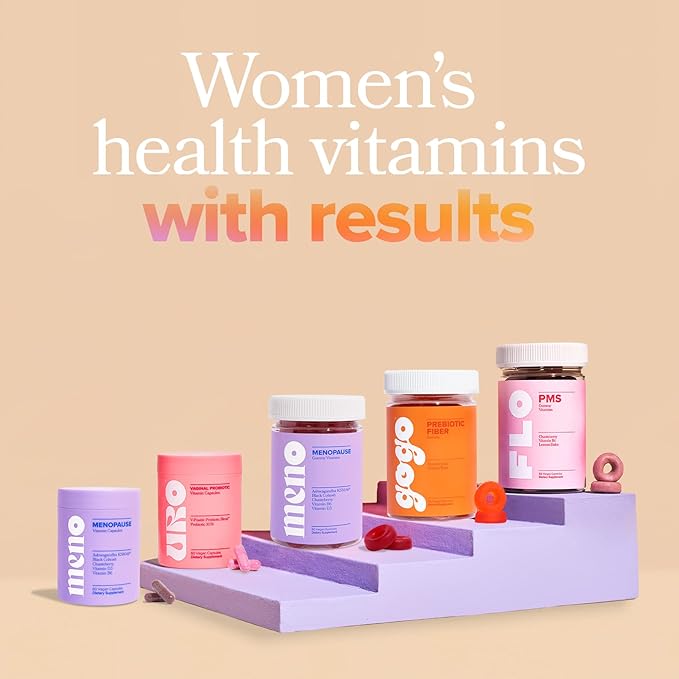 O Positiv MENO Gummies for Menopause, 30 Servings (Pack of 3) - Hormone-Free Supplements for Women with Black Cohosh & Ashwagandha KSM-66 - Helps Alleviate Hot Flashes, Night Sweats, & Mood Swings