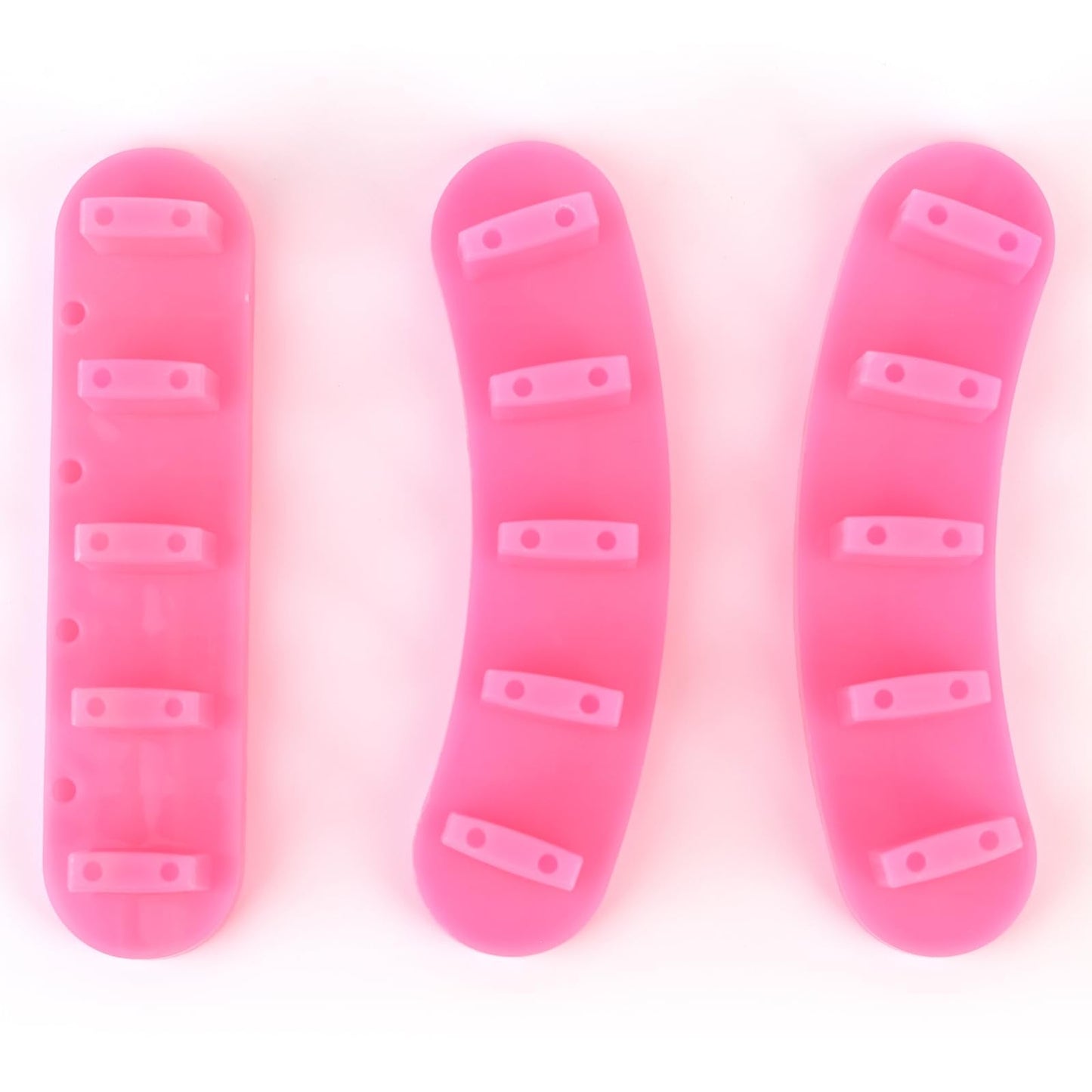 KADS 3pcs/set High Qulity PlasticTip Stand for Practice Use Practice Training Nail Art False Tips Display Training Tool