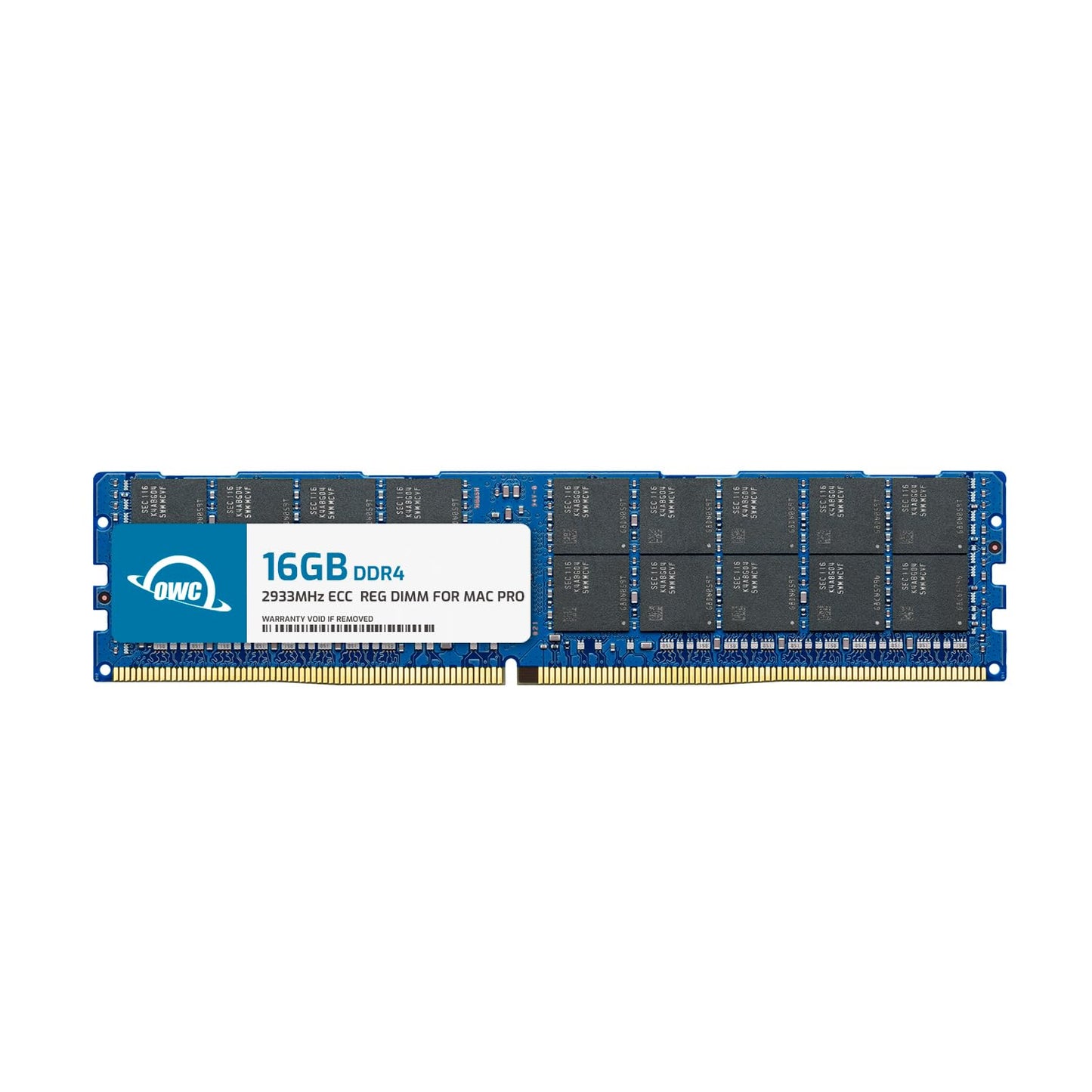 Owc 16Gb Ddr4 Ecc Registered Cl21 Pc4-23400 2933Mhz Sdram Memory Ram Upgrade Module Compatible With 2019 Mac Pro 7,1 (Owc2933D4M