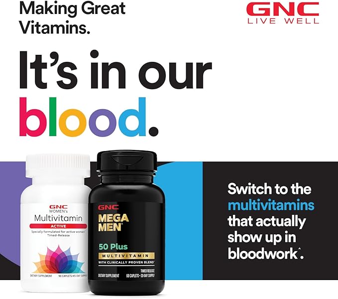 GNC Men's Ripped Non-Stimulant Formula | 30 Servings