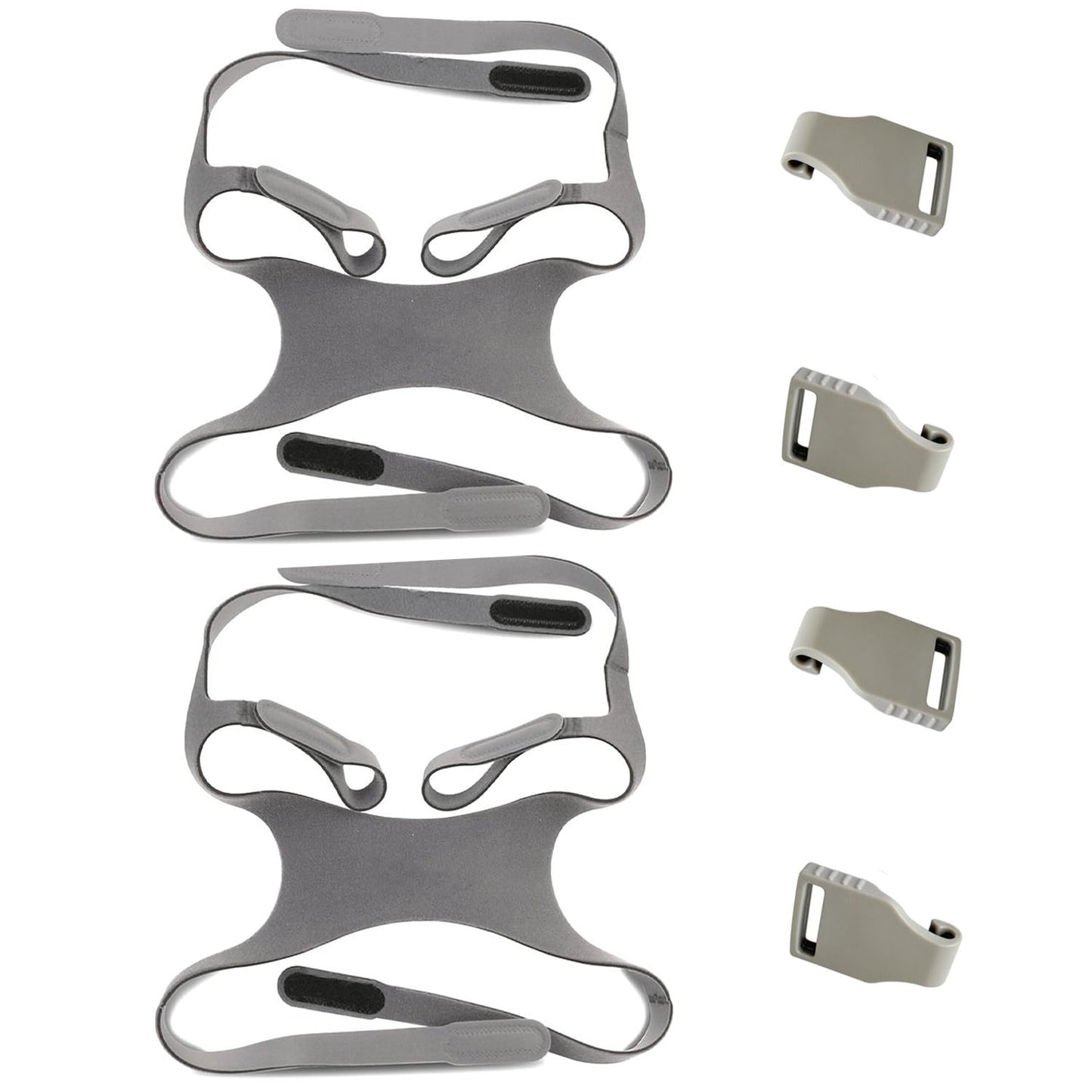 Replacement Straps for F&P Simplus Full Face Mask, F&P Eson 2 Nasal Mask Headgear,Eson CPAP Headgear 2-Pack (Without Mask)