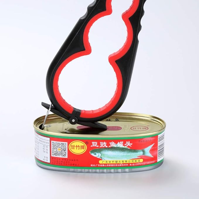 Jar Opener Bottle Opener and Ring Pull Can opener for Seniors, Arthritis Hands and Anyone with Low Strength, Arthritis Jar Openers Get Lids Off Easily