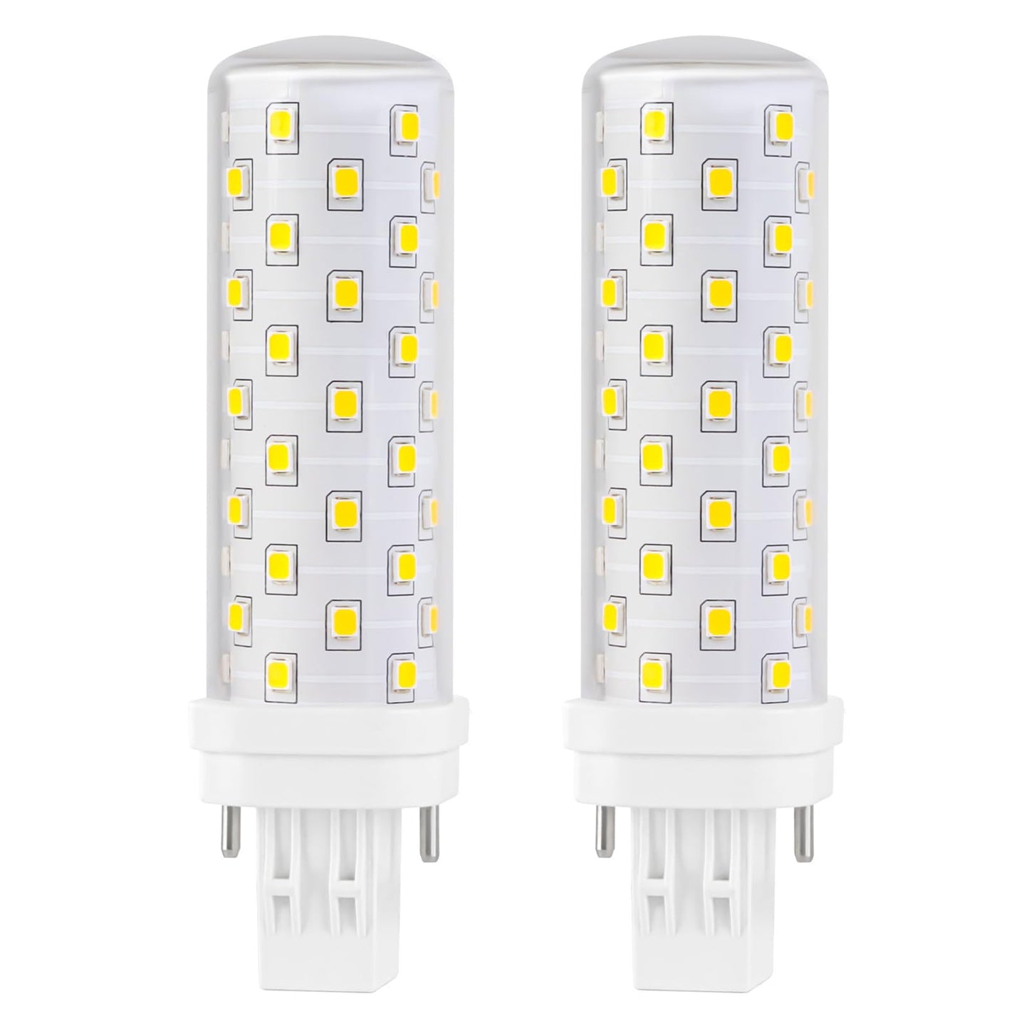 Makergroup GX23-2 LED Bulb, 4000K Neutral White, Aluminum, 2 Pack
